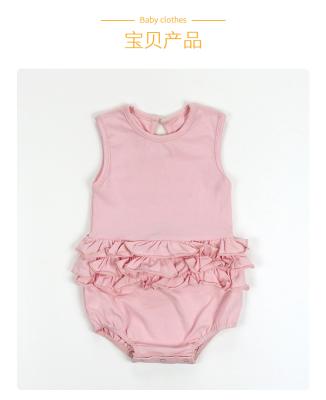 China Lovely Boutique Fancy Baby Romper Ruffles Princess Summer Infants Baby Romper Wholesale Baby Girls Romper for sale