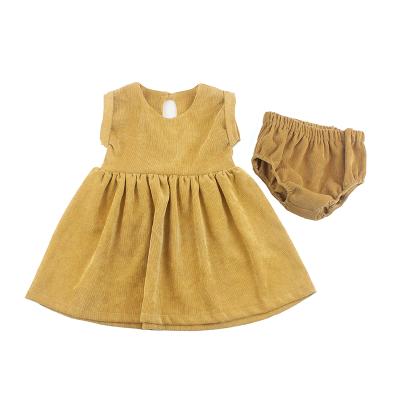 China Kids Casual Clothing Sets Wholesale Organic Cotton Girls Outfits Gown Dresses for sale