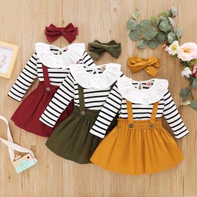 China Amazon Cotton Designer Cheap Boutique Christmas Antibacterial Warm Two Piece Baby Clothing Set for sale