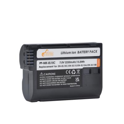 China New EN-EL15C Camera Digital Camera Battery For Nikon D500 D600 D610 D750 D7000 D7100 D7200 D800 D800E Z5 Z6 Z7 Z6II Z7II EN-EL15C for sale