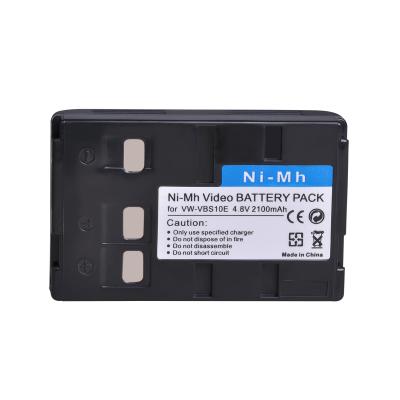 China Video Camera VW-VBS10E VW-VBS10 Ni-MH Battery For Panasonic NV-X100 NV-VX9 NV-VX7A VW VBS10E VBS10 HHR-V211 VSB0200 P-V211 VW-VBS10E for sale