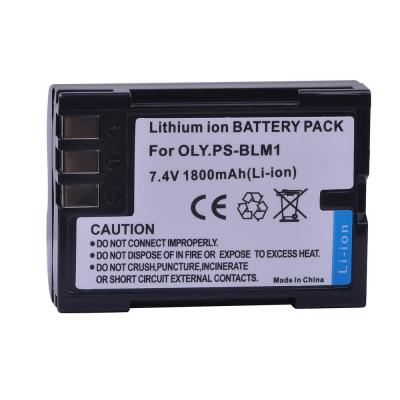 China Camera PS-BLM1 1800mAh 7.4V Li-ion Camera Battery for Olympus C-5060 C-7070 C-8080 E-1 E-3 E-30 E-520 EVOLT E-300 E-330 E-500 for sale