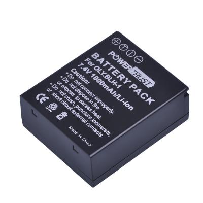 China BLH-1 Camera Battery Rechargeable Battery with 1800mAh 7.4V Battery Pack Capacity for Olympus E-M1 Mark II Camera for sale