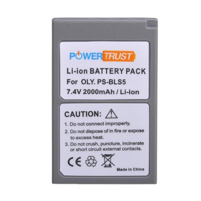 China PS-BLS5 Camera Rechargeable Battery for Olympus PEN E-PL2 E-PL5 E-PL6 E-PL7 E-PM2 E-M10 E-M10 II for sale