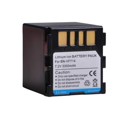 China BN-VF714 7.2V rechargeable 3300mAh camera camcorder battery lithium battery JVC GR-D239 D240 D245 D246 D247 D250 for sale