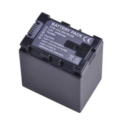 China BN-VG138 Camera Battery Camcorders Battery 4450mAh For JVC BN-VG121U BN-VG121 GZ E10 E100 E245 E265 E565 E575 GX1 G3X G5 GX8 for sale