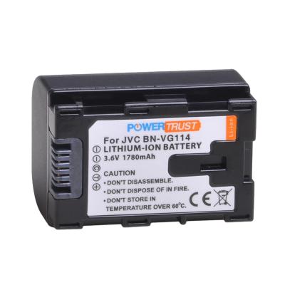 China BN-VG114 Camcorder JVC BN-VG107 BN-VG108 BN-VG114 BN-VG121 BN-VG138 Rechargeable Lithium Ion Battery 1780mAh Camera Battery for sale