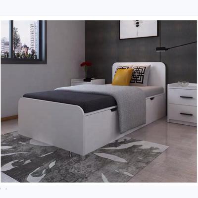 China Wholesale Modern Storage Folding Wooden Home Bedroom Furniture Set Hotel Beds Mattress Children Kids Bed for sale