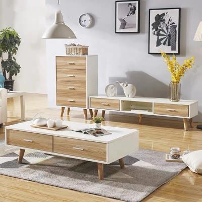 China Metal Convertible Wood Material Frame Stand TV Furniture Coffee Table Living Room Home Table for sale