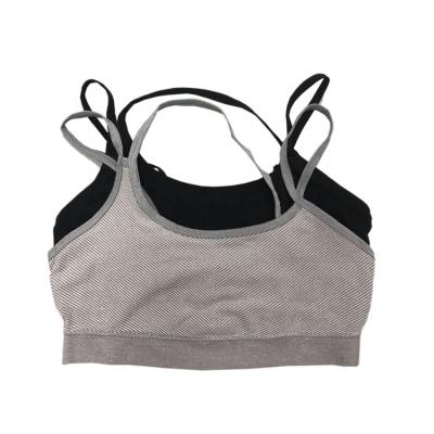 China Best quality QUICK DRY selling hot seamless stocklot teens fitness nylon ladies sports underwear bras QUICK DRY for sale