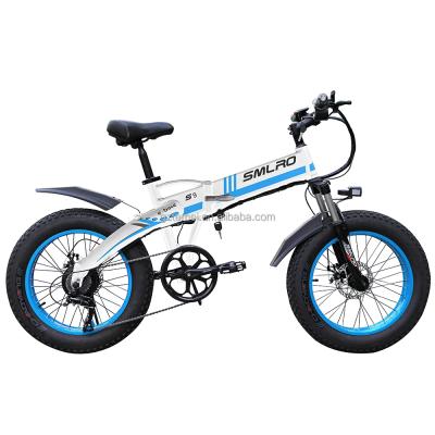 China Dropshipping Aluminum Alloy Fat Bike 48v 750w Electric Bike 20 Inch Folding Bike For Men's Fat Bike E-Bike for sale