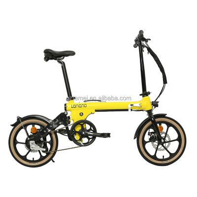 China Dropshipping Aluminum Alloy Dropshipping Foldable Foldable Bicycle 36V 250W Ebike Electric Bike 16 Inch E Bike for sale