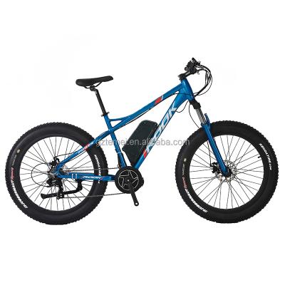 China Aluminum Alloy Anti-Dumping Taxes Electrica 36V 350W Electric Bike Fat Tire Range 26 Inch Fat Bike Electric Bike for sale