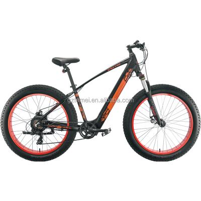 China Aluminum alloy solution tax free fatbike 48v anti dumping electric bike fat 26 inch for adults lithium-ion-battery-fatbike for sale