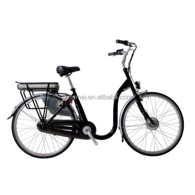 China Standard 28 Inch Shimano 7 Connections Classic Speed ​​City Electric Bike For Women for sale