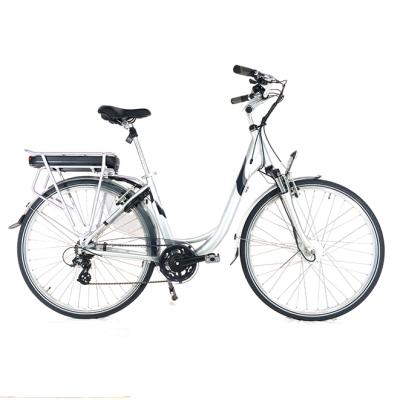 China 2021 new arrival 36V 13Ah aluminum alloy lithium battery city bicycle E bike for men and women, city electric bikes for sale