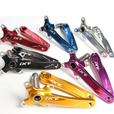 China JIANKUN Mountain Bikes BCD IXF Bike Crankset MTB Road Bicycle Crank With Colorful Bottom Bracket Cranks Mountain Bike Parts for sale