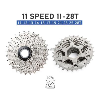 China Steel SUN Drop In 11 Speed ​​11-28 32 40 42 T Cassette Bicycle Flywheel Sprocket for sale