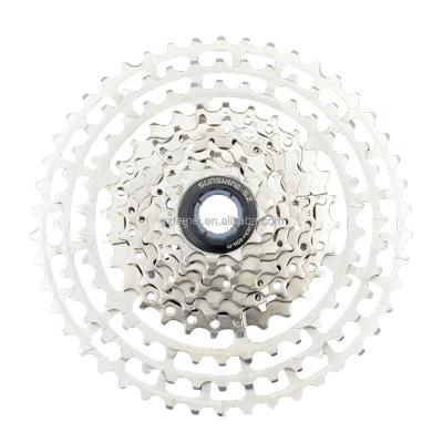 China Aluminum Alloy + Steel SUN 10 Speed ​​Ultralight Flywheel 10S 11-46T Mountain Bicycle Cassette Let Go for sale