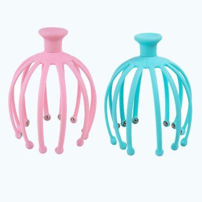 China Durable Head Massager Neck Massager Octopus Scalp Scalp Stress Relief Alloy Tool Body Massager Beauty Tool for sale