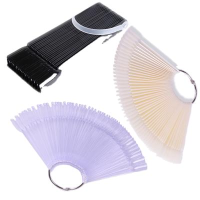 China Comfortable New Explosion Easy To Use Light Black Finger Nails Show Card Manicure Tool Manicure E Nail Tips Fan Nature for sale