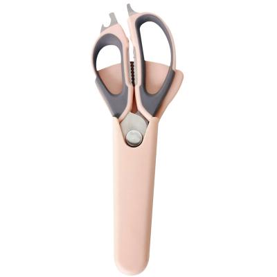 China Viable Multi-functional Food Kitchen Scissors Stainless Steel Dismantling Chicken Bone Scissors Refrigerator Scissors for sale