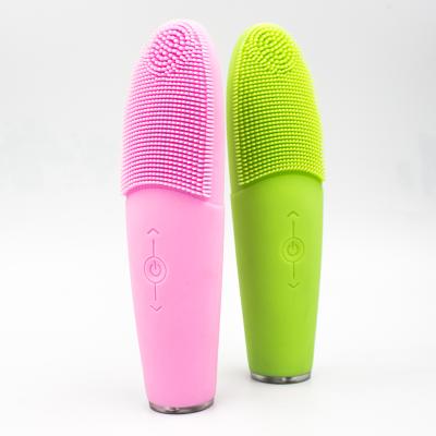 China Other Face Skin Care Brush IPX7 Waterproof Silicone Rechargeable Deep Cleansing Electric Facial Remover Brush for sale