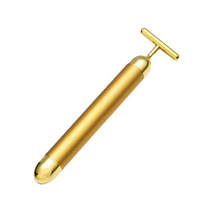 China Skin Tightening Cheapest Household Frcial Massage Energy Women Signs Beauty Lifting Bar 24K Gold Beauty Bar for sale