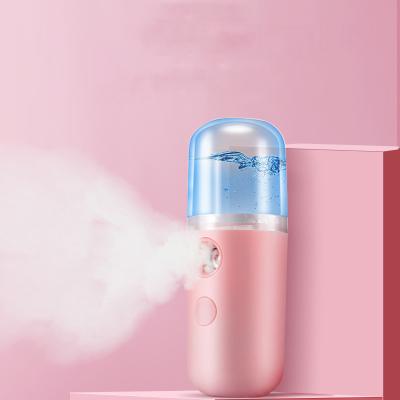 China Moisturizer USB Charging Moisturizing Water Visible Nano Water Tank Alcohol Milk Nano Spray Sprinkling Instrument for sale