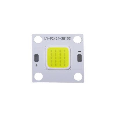 China Bright AlGaInP Low Light Attenuation COB Chip 9v 24v 3W 7W 10W COB LED Chip Size 12mm for sale