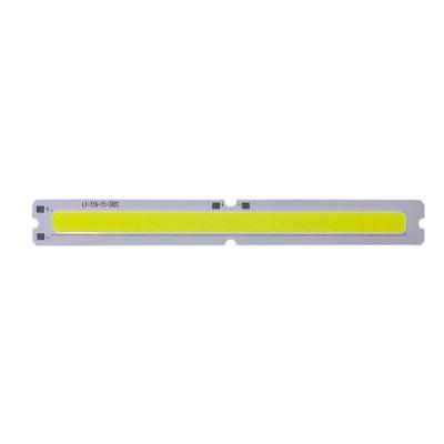 China Outdoor Lighting COB Customized 156*15 strip flip-chip light source chip 350mA long 9W high power used in wall lights and corner lights for sale