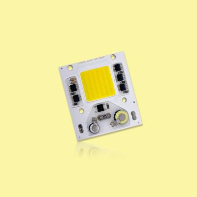 China AlGaInP LED Flood Light Chip 50W 220V COB LED Highlight Lamp Beads for sale