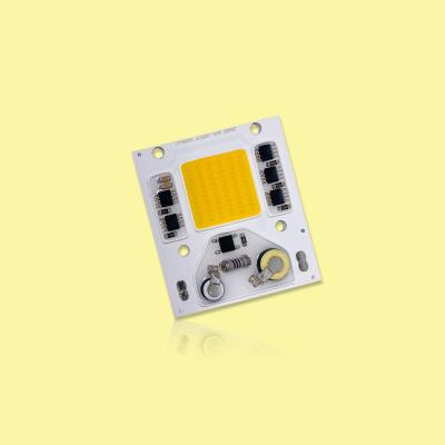 China AlGaInP No Natural Driver COB LED Chip 50W 110V 220V AC COB LED Chip Light Color for sale