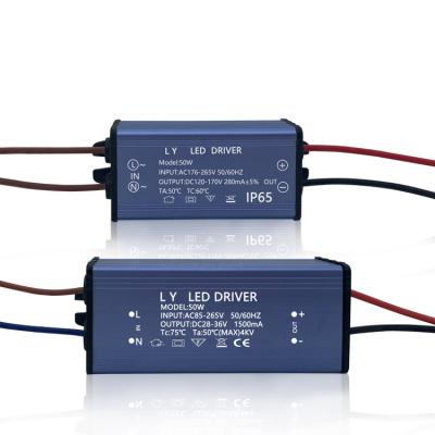 China LED lighting driver 50W ip67 1500ma Hot-selling constant current waterproof electronic led driver for led flood light for sale