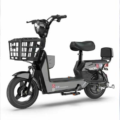 China 2024 Urban Ebike Warehouse Electric City Bike Fashionable Aluminum Alloy Frame with Rear Hub Motor and Lithium Battery for sale