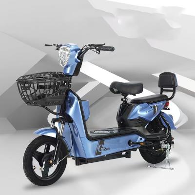 China Energy Saving Electric City Bike Scooter Motor Listrik Electric Bicycle with Customized Logo and Aluminum Alloy Frame for sale