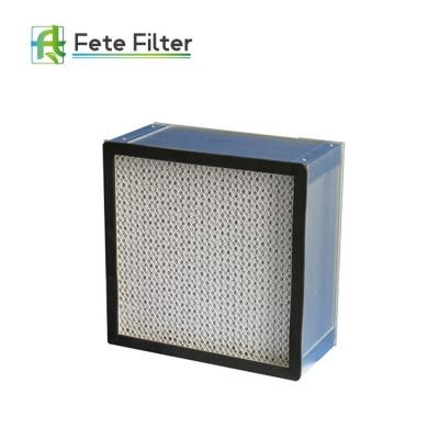 China Cheap Hospital Deep Pleat HEPA Filter Customized Aluminum Frame HVAC System For Pharmaceuticals for sale