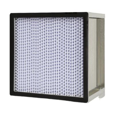 China Hospital Manufacturer Direct Selling Air Filter 36x30x6Inch Metal Frame H13 H14 HEPA Deep Pleated Air Purifier Filter for sale