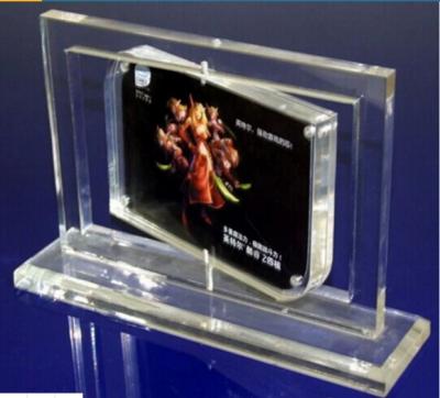 China Wholesale Modern Crystal Acrylic Countertop Picture Frame Manufacturing for sale