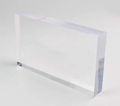 China USA & Europe Clear Solid Acrylic Block for sale