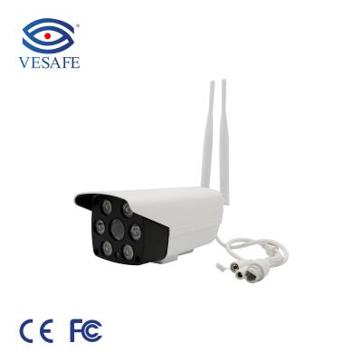 China Siren Siren 1080p Starlight Night Vision Built-in Full Color CCTV IP66 Bullet Camera for sale