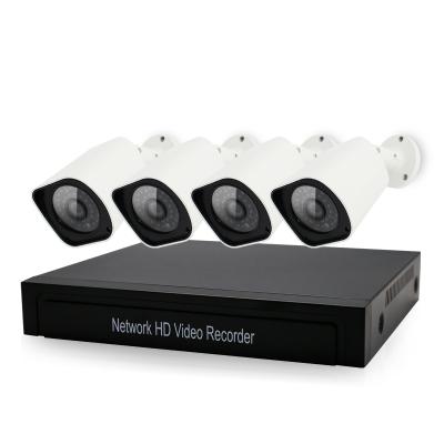 China VESAFE 4 channel full hd h.265 camera security cctv poe system nvr kit 4mp ip camera VS-6824400 en venta