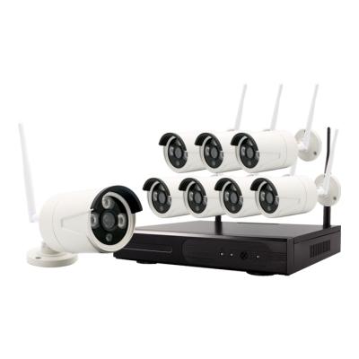 Κίνα NIGHT VISION VESAFE System with 8pcs IP CCTV NVR 8CH PoE Bullet Security Camera προς πώληση