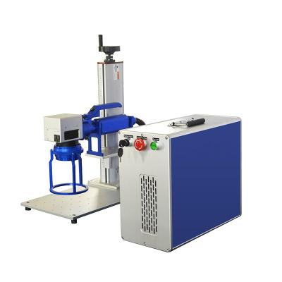 China 30w 50w deep fiber laser marking machine handheld laser marking machine marker for metal and non-metal laser for sale