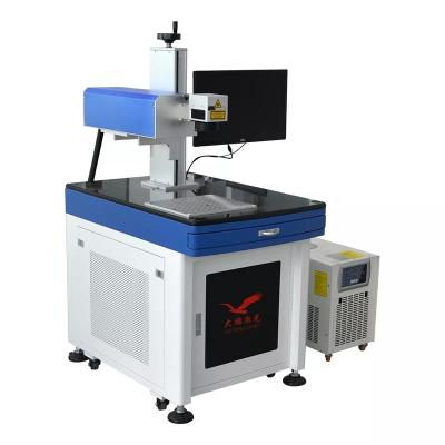 China High Quality Pottery Ray Laser Marking Machine Green 2W 3W 4W 7W 10W 18W Engraver Acrylic Glass Bottle Mobile Phone Screen Green for sale