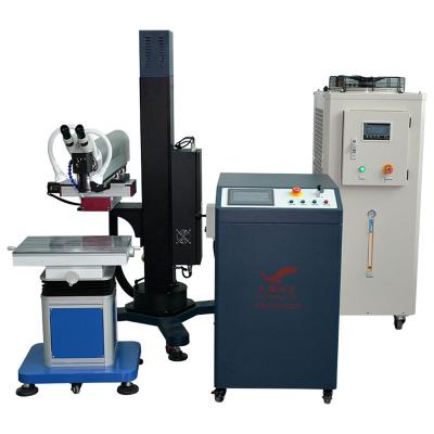 China Industrial Stainless Steel Metal Mold Repair Spot YAG Welder Laser Welding Machine Crane Arm Type 200W 400W 600W Metal Large for sale