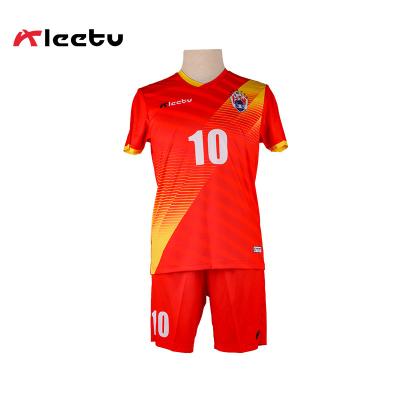 China Shirts & Tops Soccer Shirt Manufacturer Customized Football Club Jersey Club Soccer Uniforms Professional Made Soccer Wear Kit for sale