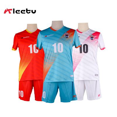 China Shirts & Tops Cheap Soccer Jerseys Sublimation Soccer Kits Full Set Custom Soccer Jerseys Football Uniform Soccer Jersey for sale