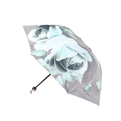 China New Arrived OEM Adult Rain Umbrellas Fashion 3 Fold Umbrella Girls Friendly Children Umbrella for sale