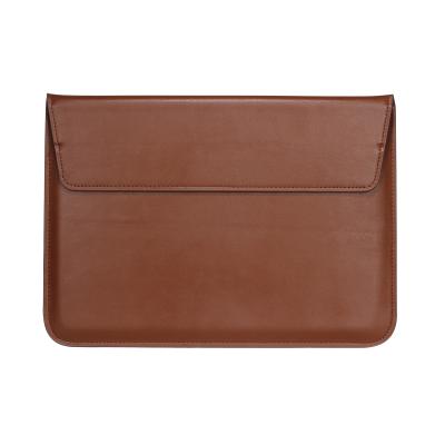 China 2020 Amazon Hot Selling High Quality Dustproof PU Leather Sleeve Laptop Computer Envelope Bag For MacBook 13